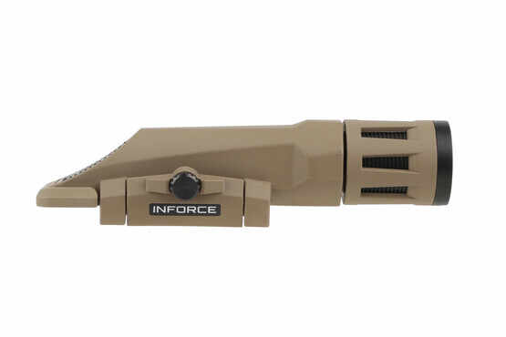 Inforce weapon lights feature heat vents for better thermal management of the LED light